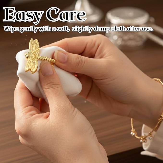 ALPHA Living HOME Napkin Rings, Napkin Ring Set of 12, Napkin Holders for Dining Table Settings Thanksgiving Metal Serviette Ring Rustic Table Décor for Weddings, Parties, and Everyday Use (Gold)