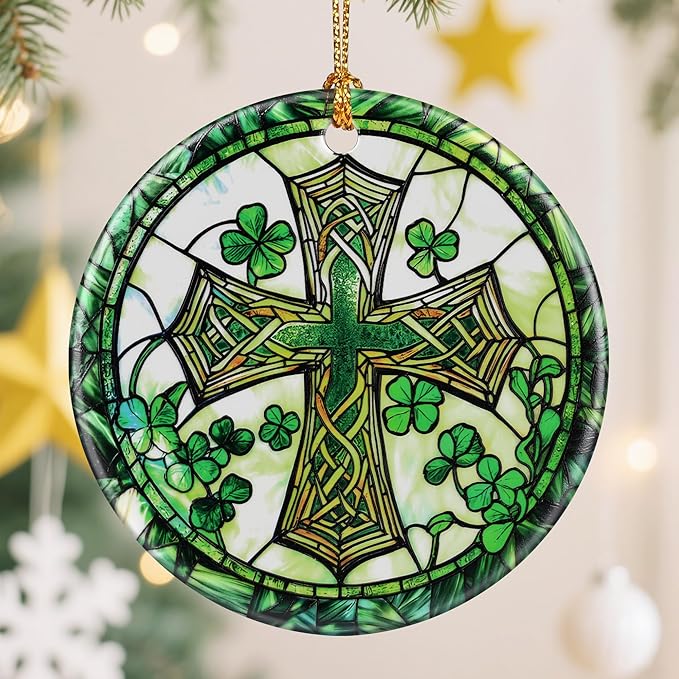 Religious Christmas Tree Decorations, Christmas Ornaments, Keepsake Ornaments, Holiday Decor, Cross Gifts, Christian Gift, Religious Gift, Holiday or Xmas Gifts