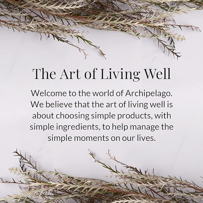 Archipelago Botanicals Scented Candle Hand-Poured Premium Wax, Burns Approx. 60 Hours, Mango, Tangerine, Soy Candle in Glass Jar, 4.5 Inch, 8.6 oz