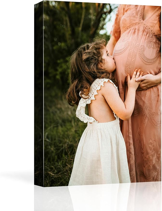 wall26 Personalized Photo to Canvas Print Wall Art - Custom Your Photo On Canvas Wall Art - Digitally Printed (12" x 16")
