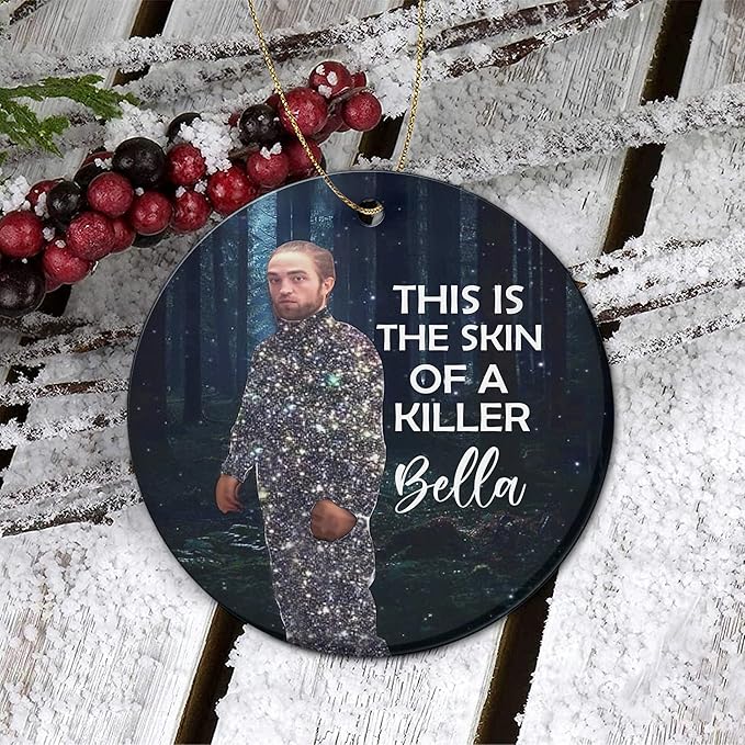 Christmas Ornament - Ceramic Ornament - Holiday Tree Decor - Xmas Movie Decorations - Indoor Decoration - Home Xmas Decor for Tree - Gift for Christmas
