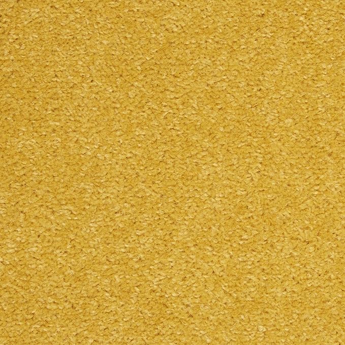 Nourison Home Essentials Solid Indoor/Outdoor Yellow 2'2" x 20 Area Rug, Easy Cleaning, Non Shedding, Bed Room, Living Room, Dining Room, Deck, Patio, Backyard (2x20)