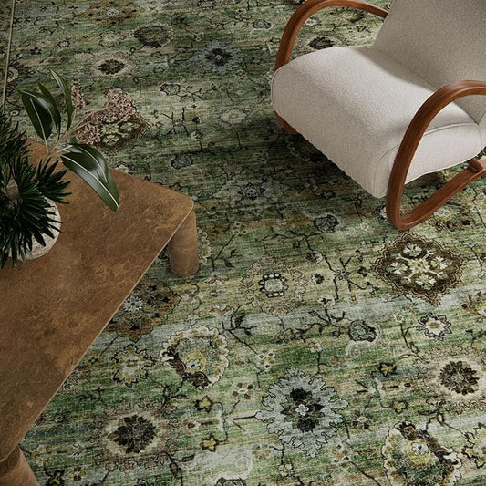 Washable Runners for Hallways Kitchen Rugs: 2'6"x8' Runner Rug Stain Resistant Non Slip Low Pile Soft Carpet Runners for Hallways Bedroom Kitchen Entryway Indoor Laundry Room Farmhouse