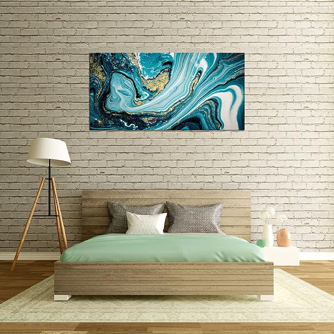 XXMWallArt FC2775 Abstract Texture Wall Art Marble Vortex Canvas Prints Painting for Living Room Bedroom Kitchen Home and Office Wall DecorWall Decor Home Decor