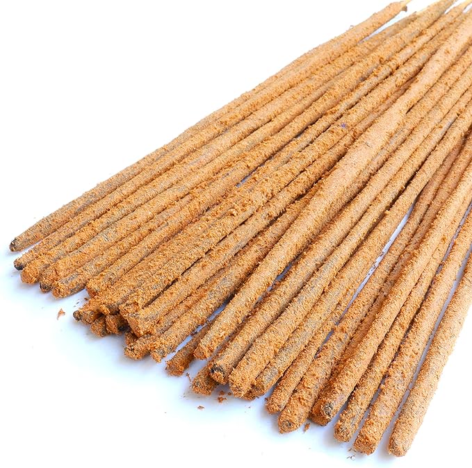 Indian Sandalwood Incense Sticks - Artisan Luxury Masala Incense - Divine Scent for Home, Meditation & Aromatherapy - Handrolled 30 Sticks
