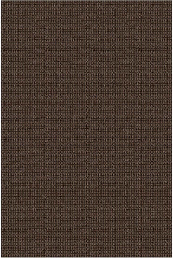 EARTHALL Woven Area Rug 4x6 Ft Washable Rugs for Entryway Non Slip Braided Throw Rugs Bedroom Carpet Cotton Entry Rug Cotton Floor Carpets for Bedroom Dining Room Living Room, Brown