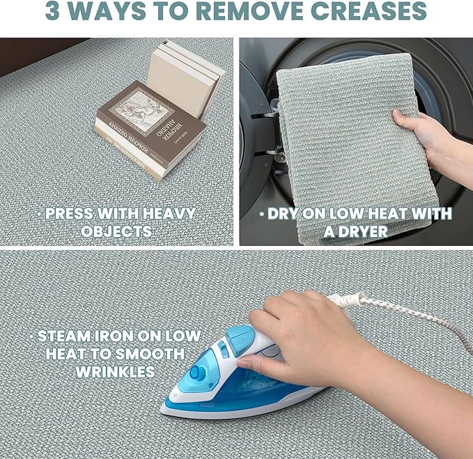 EARTHALL Small Area Rug 2x3 Ft Washable Rugs for Entryway Non Slip Braided Throw Rugs Door Mat Indoor Outdoor Entrance Cotton Woven Carpet for Kitchen Foyer Front Door, Turquoise/Gray