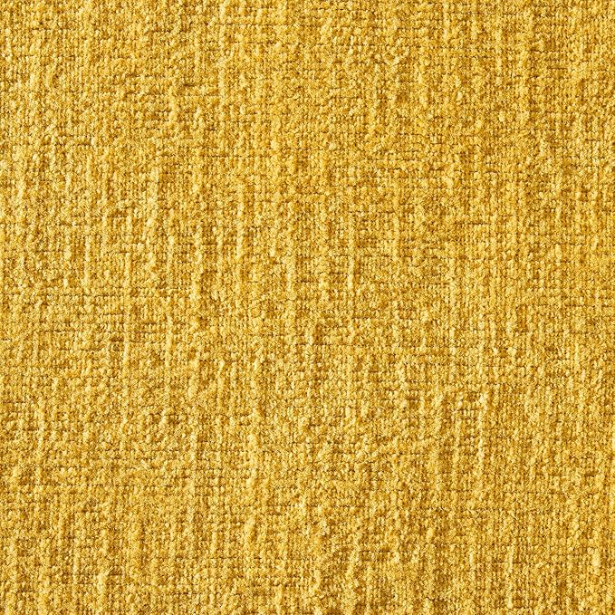 MIULEE Yellow Couch Pillow Covers 20x20 Inch, Set of 2 Soft Chenille Decorative Square Throw Pillow Covers Farmhouse for Sofa Living Room Bed