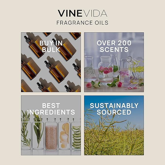 VINEVIDA [128oz] (Our Version of) Jean Paul Gaultier Le Male Fragrance Oil for Candle Making and Soap Making - Premium Candle Scents for Soy Candles