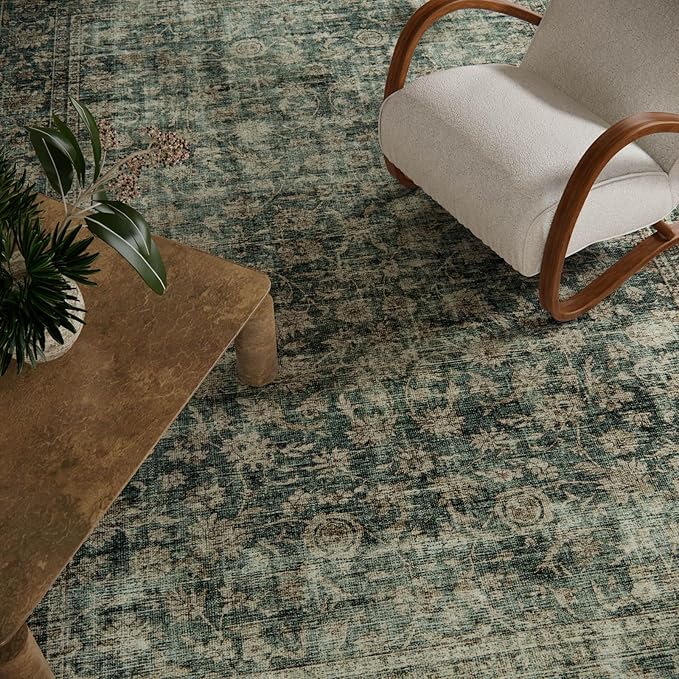 Machine Washable Rug Runners for Hallways: 2'6"x8' Kitchen Rugs Stain Resistant Non Slip Low Pile Soft Boho Carpet Runners for Hallways Bedroom Entryway Indoor Beside Bathroom Laundry Room