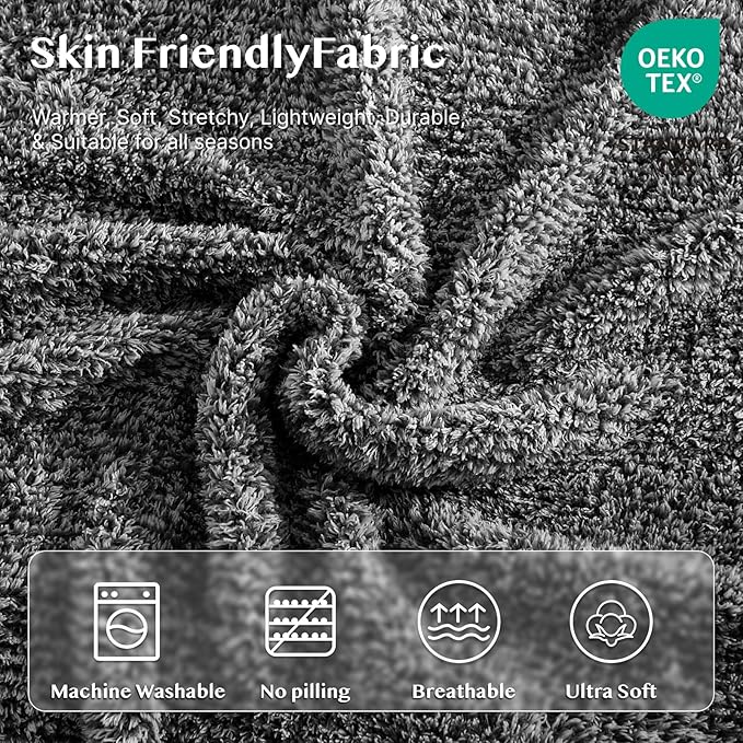 WRENSONGE Throw Blanket Cationic Dyeing Black Soft Cozy Fluffy Warm Hand Made Weave Throw Blankets for Couch, Sofa, Chair, Bed, Camping, Picnic, Travel Lightweight Bed Blanket - 60"x80"