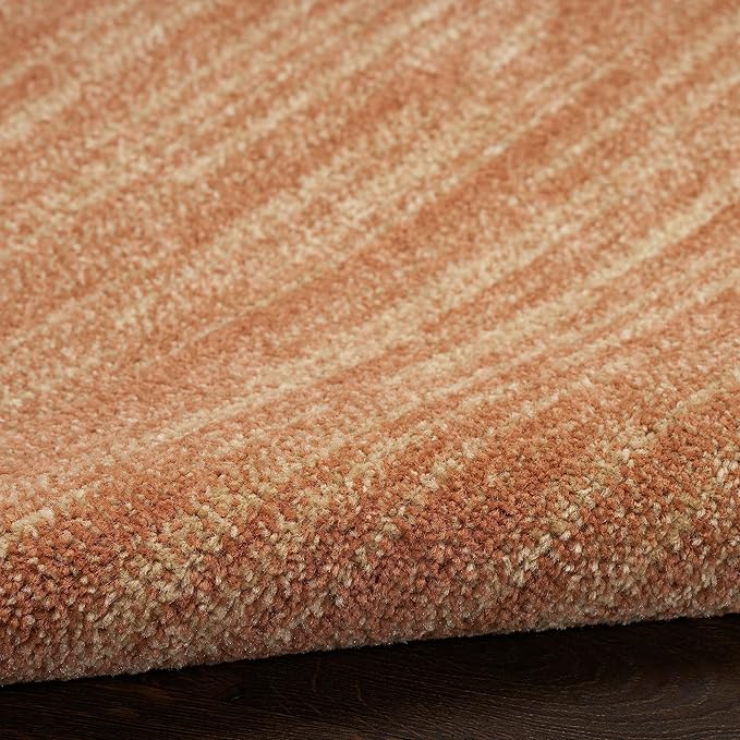 Nourison Home Essentials 9' x 12' Rust Fabric Area Rug