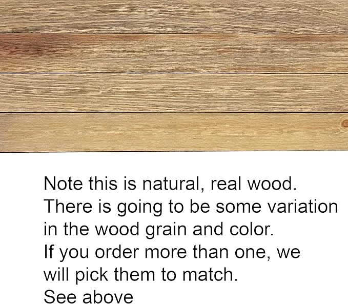 joelsantiques - 54 Inch Wooden Floating Shelves for Wall - 54x6x2 in - Made of Natural Wood - Long Heavy Duty Rustic Wall Shelves for Bedroom - Perfect for Living Room, Kitchen - Beige