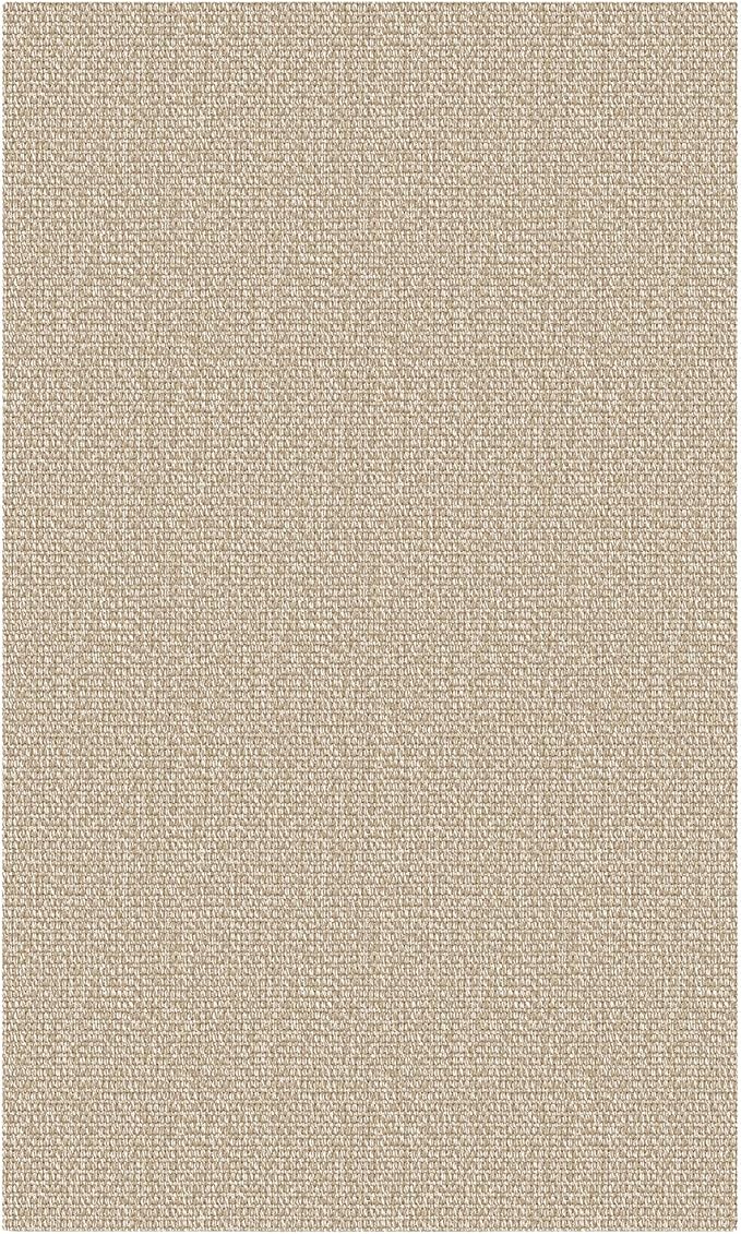 EARTHALL Washable Area Rug 4x6 Ft Non Slip Rugs for Entryway Braided Rubber Backed Bedroom Carpet Cotton Entry Rug Woven Floor Carpets for Bedroom Dining Room Living Room, Send/Beige