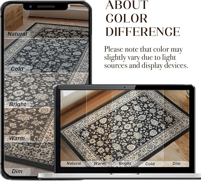 XWZO Entryway Area Rug 2x3ft — Soft Low Pile Door Floor Mat with Non-Slip Backing for Bedroom Bathroom Kitchen Laundry, Spill Resistant Washable Small Indoor Carpet for Doorway & Entrance, Black