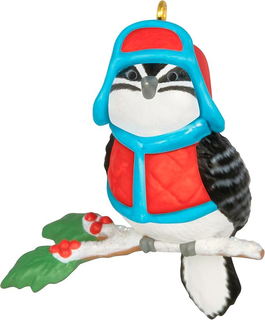 Hallmark Keepsake Mini Christmas Ornament (Cozy Lil' Critters) 1" Tiny Ornament for Tabletop Tree