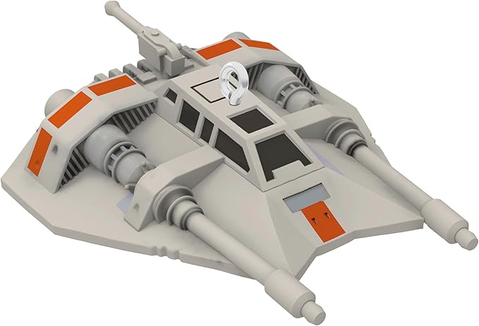 Hallmark Keepsake Star Wars Mini Christmas Ornament (The Empire Strikes Back Rebel Snowspeeder) 0.25" Tiny Ornament for Tabletop Tree