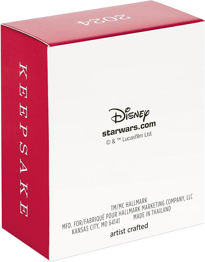 Hallmark Keepsake Mini Christmas Ornaments 2024, Star Wars: The Bad Batch Echo and Tech, Set of 2, Gifts for Star Wars Fans