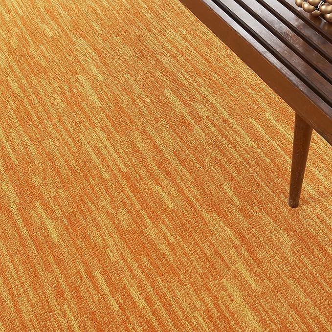 Nourison Home Essentials Indoor/Outdoor Sunburst 10' x 14' Area Rug, Easy Cleaning, Non Shedding, Bed Room, Living Room, Dining Room, Backyard, Deck, Patio (10x14)