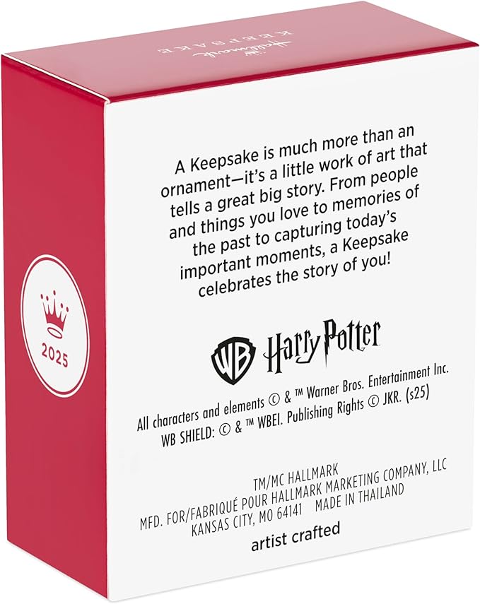 Hallmark Keepsake Harry Potter Mini Christmas Ornament (Luna Lovegood) 1.5" Tiny Ornament for Tabletop Tree