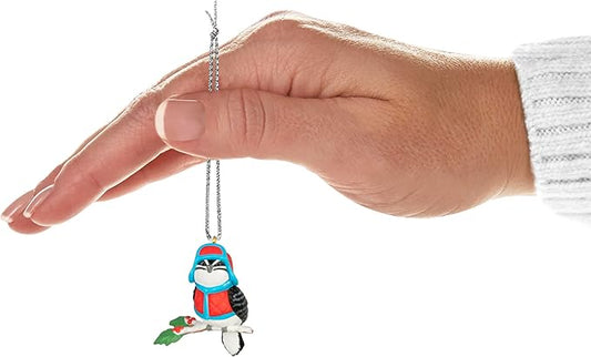 Hallmark Keepsake Mini Christmas Ornament (Cozy Lil' Critters) 1" Tiny Ornament for Tabletop Tree
