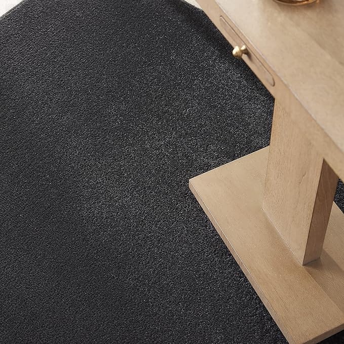 Nourison Home Essentials 4' x 6' Black Outdoor Indoor/Outdoor Rug
