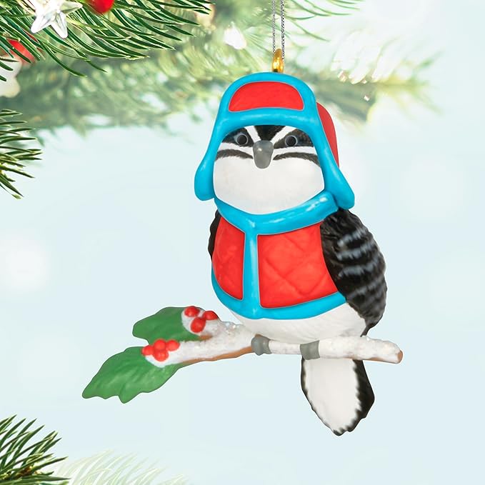 Hallmark Keepsake Mini Christmas Ornament (Cozy Lil' Critters) 1" Tiny Ornament for Tabletop Tree