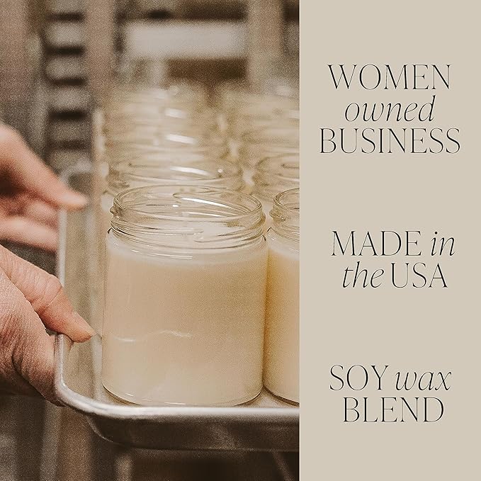 Sweet Water Decor Cinnamon Roll Candle - Fall Scented with Cinnamon, Icing and Buttery Pastry for Home - Autumn Soy Candle with 40 Hours Burn Time - 9Oz Gold Lid Clear Jar Cozy Scents