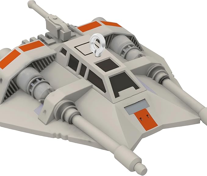Hallmark Keepsake Star Wars Mini Christmas Ornament (The Empire Strikes Back Rebel Snowspeeder) 0.25" Tiny Ornament for Tabletop Tree