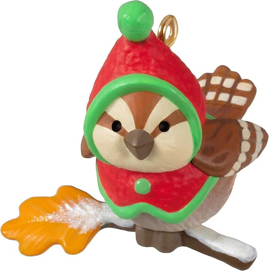 Hallmark Keepsake 1.1" Miniature Christmas Ornament 2023, Cozy Lil' Critters Mini, Gifts for Her